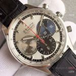 Swiss Clone Zenith El Primero Watch SS Silver Dial 42mm